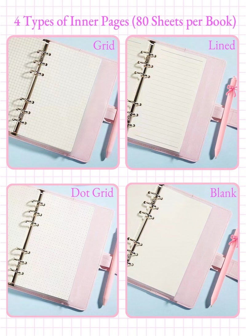 K-pop Demon Hunters Anime Stationery & Accessories Gift Bundle for Girls — Notebook, Bow Gel Pen, Cute Bracelet, Acrylic Keychain, Button Badge - Image 4